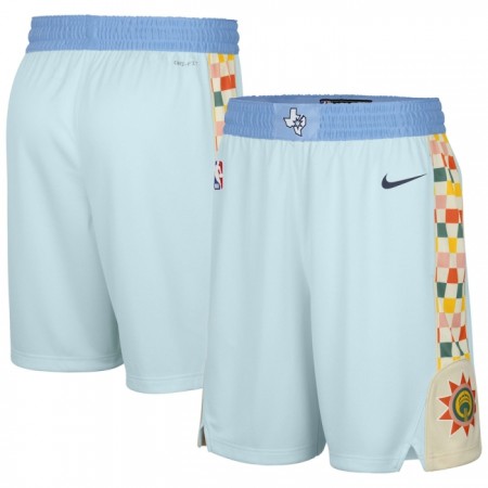 Homme San Antonio Spurs Shorts 2024-25 Nike City Edition Swingman Homme San Antonio Spurs Shorts 2024-25 Nike City Edition Swingman